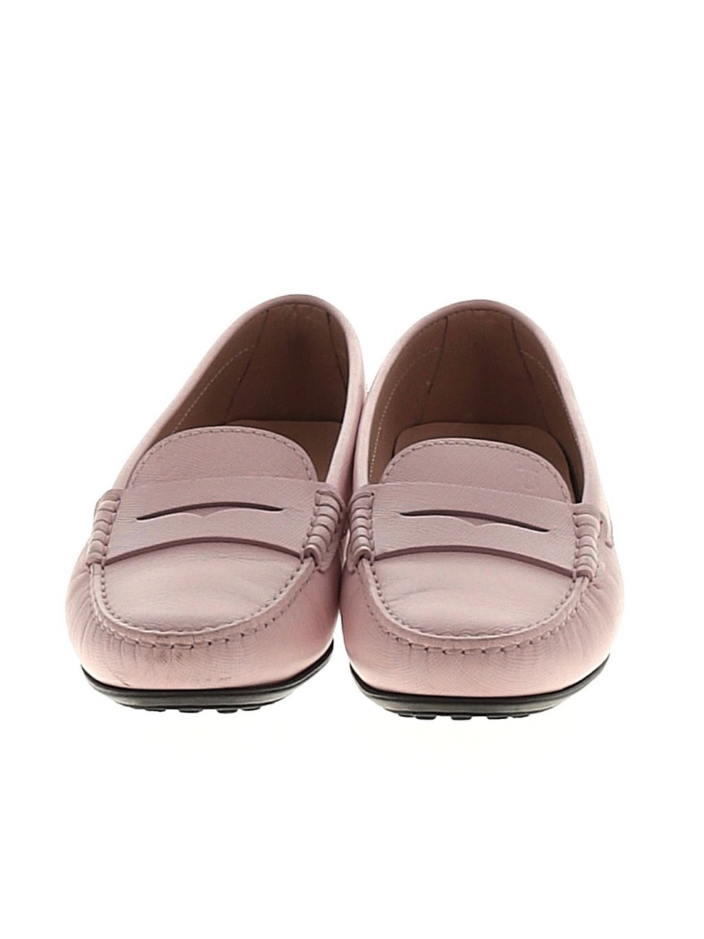 Designer Tod's Gommino Loafers for Women pink leather 38.5